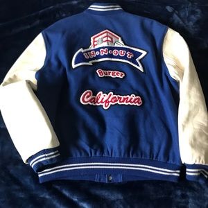 Rare Vintage In-N-Out Burger Varsity Jacket